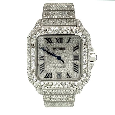 moist night diamond watch Cartier